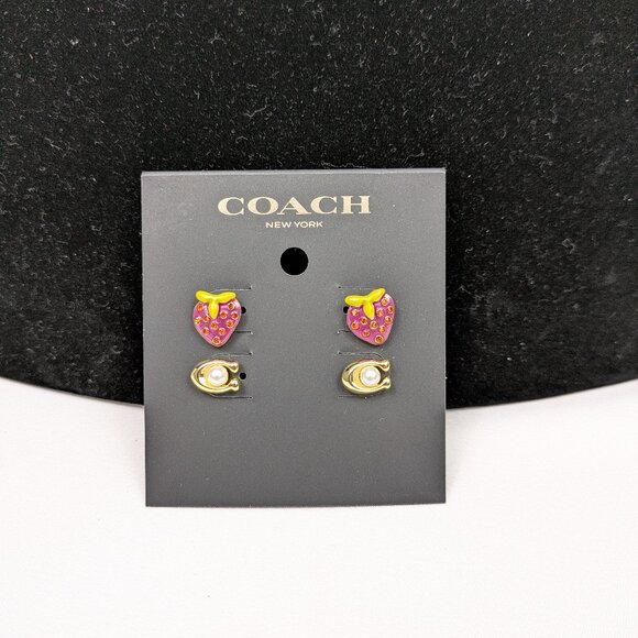 Coach Earrings - 2 pair - Picture 1 of 3